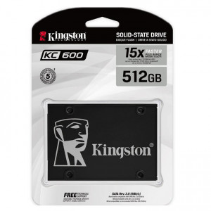 Kingston KC600 2.5 SATA III 512GB Internal SSD