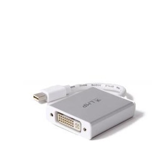 LMP Mini Displayport To DVI Adapter - Silver