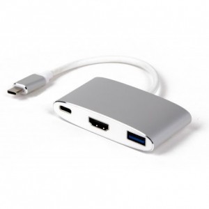 LMP USB-C To HDMI & USB 3.0 & USB-C Charging Multiport Adapt