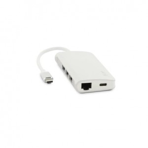 LMP USB-C Video Hub 5 Port, HDMI, 3x USB 3.0 - Silver