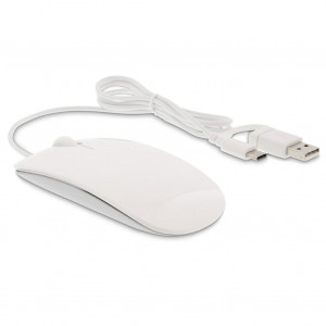 LMP Easy Mouse USB-C + USB, 2-buttons & Scroll Wheel