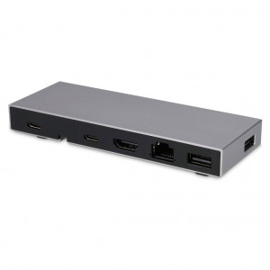 LMP USB-C Compact Dock 2 - Silver