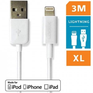 Logiix Lightning Cable 3m White