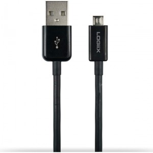 Logiix Sync & Charge 30cm MicroUSB Cable