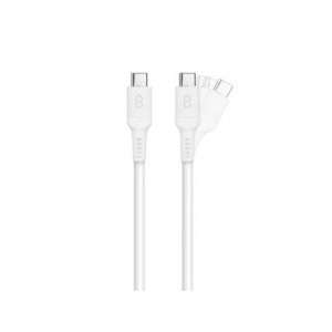 LOGiiX Sync & Charge Anti Stress 1.2m cable - White