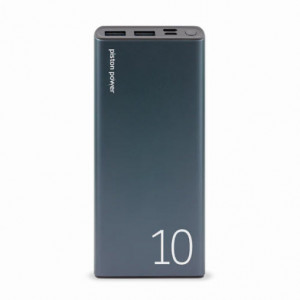 Logiix Piston Power 10000mah Dual USB Power Bank - Navy