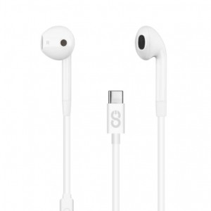 Logiix Classic USB-C In-Ear Headphones - White