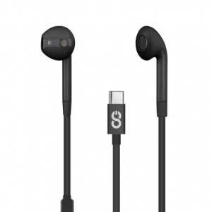Logiix Classic USB-C In-Ear Headphones - Black