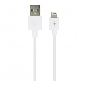 Logiix Sync & Charge Anti Stress 1.2M USB-C To Lightning - White