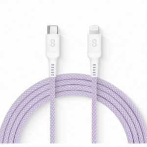 Logiix Vibrance Connect USB-C To Lightning - Purple