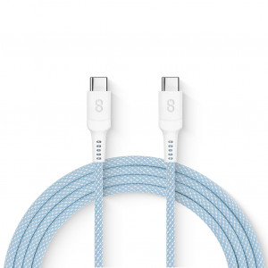 LOGiiX Vibrance Connect 100W - USB-C To USB-C - Blue