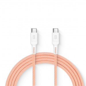 LOGiiX Vibrance Connect 100W - USB-C To USB-C - Pink