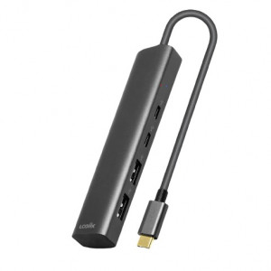 Logiix USB-C To Multiport Slim Hub 2x USB-A 2x USB-C