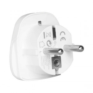 LOGiiX Travel Adapter Europe - White