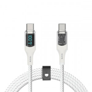LOGiiX Piston Connect Crystal 1.5M - USB-C 100W Power Cable