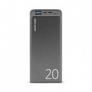 LOGiiX Piston Power 20000mAh Dual USB Power Bank - Grey
