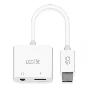 LOGiiX Adapter USB-C To Aux 3.5Mm And USB-C