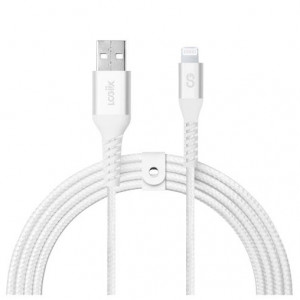 LOGiiX Vibrance Braid 1.2M USB-A To Lightning - White