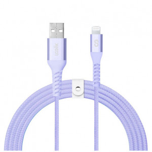 LOGiiX Vibrance Braid 1.2M USB-A To Lightning - Lavender