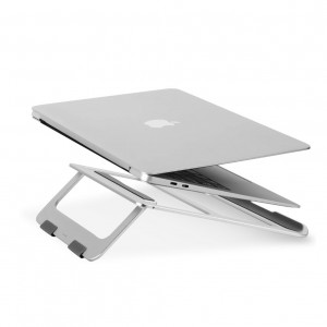 LOGiiX Folding Laptop Stand - Silver