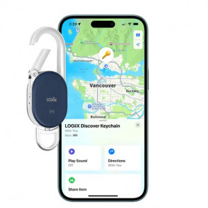 LOGiiX Discover Keychain Apple Find My Tech USB-C Charge