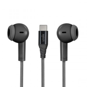 LOGiiX Vibrance Melody Wired USB-C Earbuds - Black
