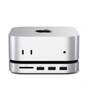 Satechi Stand & Hub For Mac Mini M4 W/SSD Enclosure - Space Grey