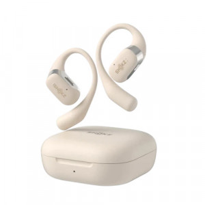 Shokz Openfit Bluetooth Headset Noise Cancelling - Beige
