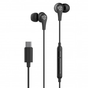 JLab JBuds Pro Wired USB-C Earbuds - Black