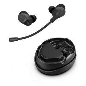 JLab Work Buds True Wireless Earbuds W/ Mic Black