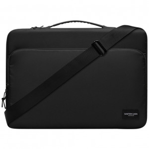 Gaston Luga Däsh Cushioned Briefcase 15"/16" - Black