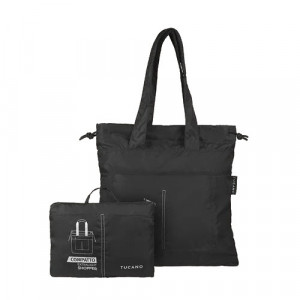 Tucano Compatto Eco Tote Shopper - Black