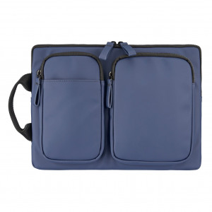 Tucano Gommo Sleeve With Pockets - Blue