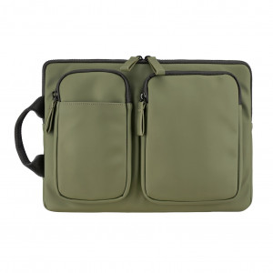 Tucano Gommo Sleeve With Pockets - Green