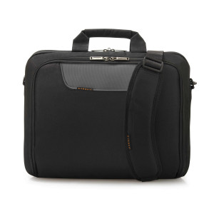 Everki Advance Laptop Bag/Briefcase Up to 16in - Black