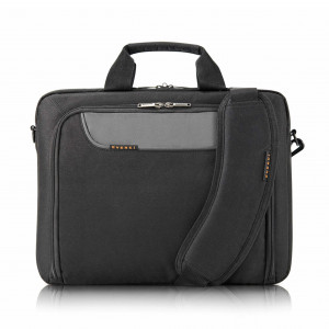 Everki Advance Laptop Bag/Briefcase Up To 14in -  Black