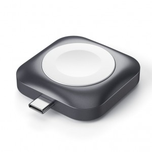 Satechi USB-C Magnetic Charging Dock For Apple Watch- Space