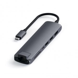 Satechi Type-C Slim Multiport With Ethernet Adapter
