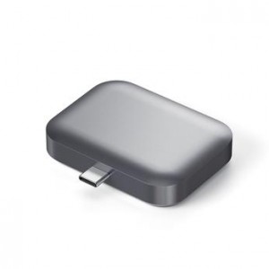 Satechi USB-C Wireless Charging Dock For Airpods - Space Gray