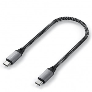 Satechi USB-C to USB-C Short Cable - 10" (25 cm)