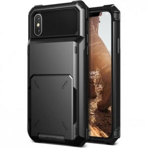 Vrs Design Damda Folder Iphone X Metal Case - Black