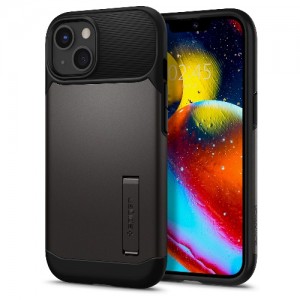 Spigen Slim Armor Case For Iphone 13 - Gunmetal